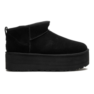 UGG Classic Ultra Mini Platform Black- Chestnut