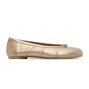 Maison Margiela Tabi Ballerina Cream Gold